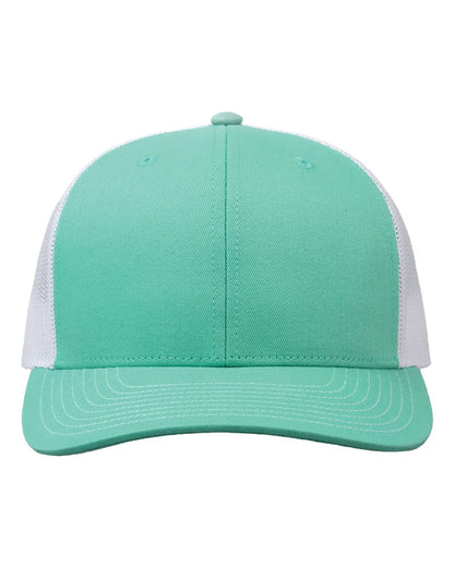 The Game Everyday Trucker Cap GB452E #color_Oasis Green/ White