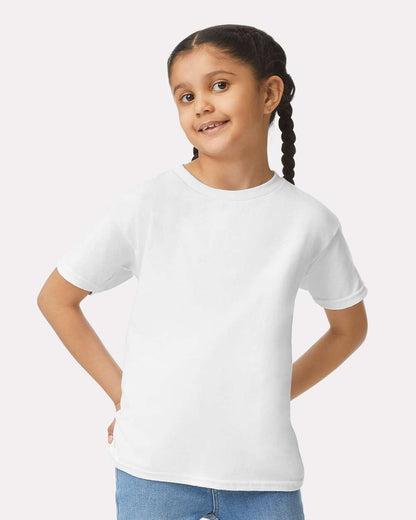 Gildan Youth Ultra Cotton® T-Shirt 2000B #colormdl_White