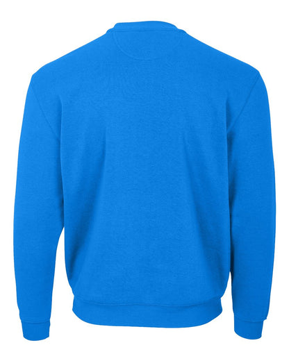 Boxercraft Fleece Crew Pullover BM5101 #color_Collegiate Blue