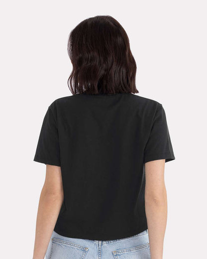 Next Level Women's Heavyweight Boxy T-Shirt 7610 #colormdl_Black