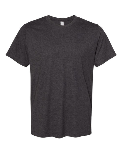 Alternative Cotton Jersey CVC Go-To Tee 1070CV #color_Heather Black
