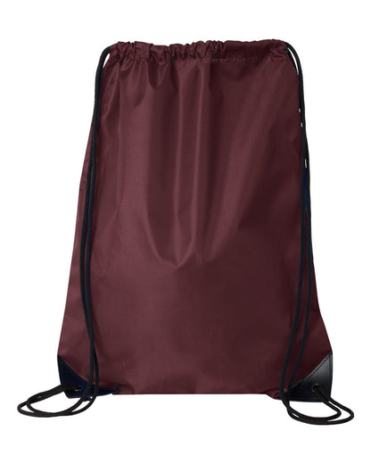 Liberty Bags Value Drawstring Backpack 8886 #color_Maroon