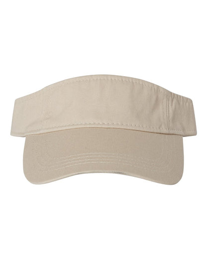 Valucap Bio-Washed Visor VC500 #color_Stone