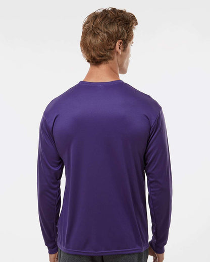 C2 Sport Performance Long Sleeve T-Shirt 5104 #colormdl_Purple