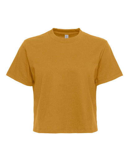 Next Level Women's Heavyweight Boxy T-Shirt 7610 #color_Antique Gold