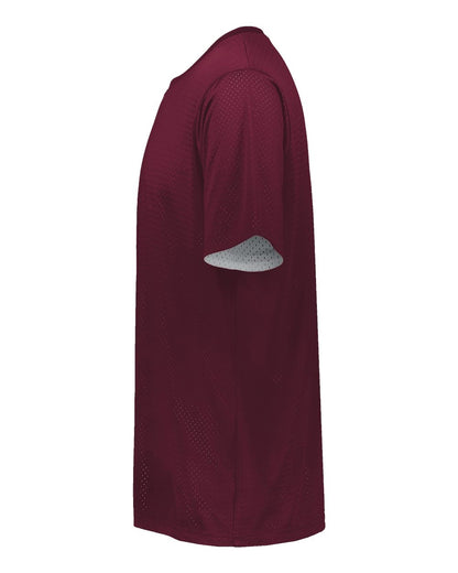 Augusta Sportswear Unisex Mesh Reversible Jersey 1602 #color_Maroon/ White