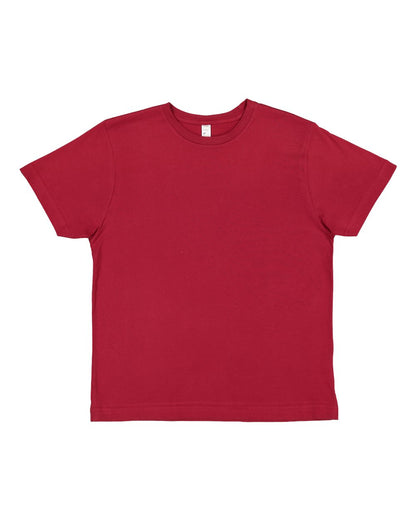 LAT Youth Fine Jersey Tee 6101 #color_Garnet