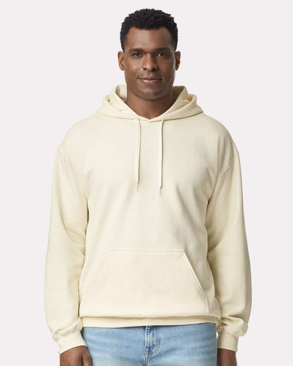 Gildan Unisex Softstyle® Midweight Hooded Sweatshirt SF500 #colormdl_Off White