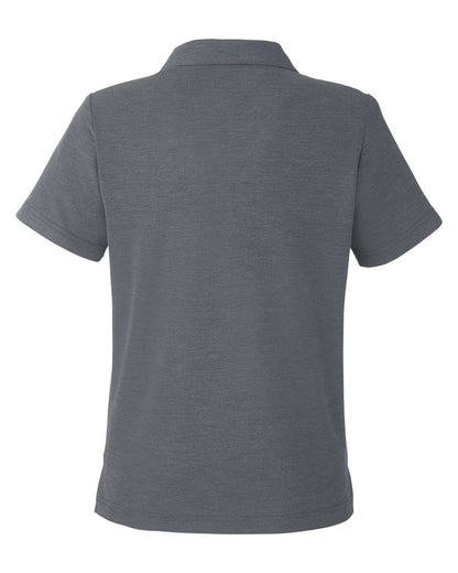 CORE365 Women's Fusion ChromaSoft™ Pique Polo CE112W #color_Carbon Heather