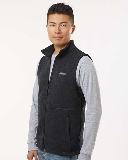 Columbia Men's Alto Pass™ Fleece Vest 209575 #colormdl_Black