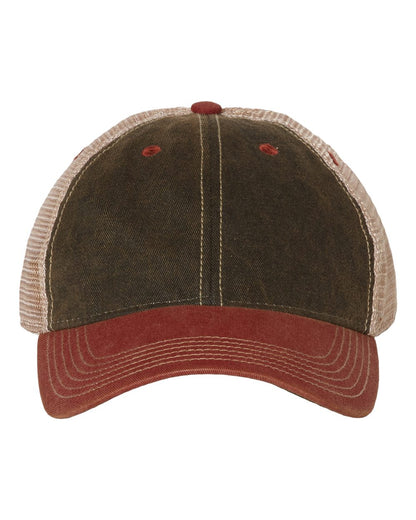 LEGACY Old Favorite Trucker Cap OFA #color_Black/ Cardinal/ Khaki