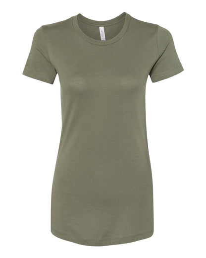 BELLA + CANVAS Women's Slim Fit Tee 6004 #color_Military Green