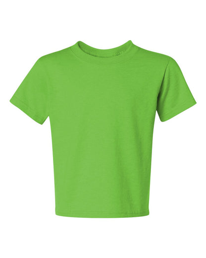 JERZEES Youth Dri-Power® 50/50 T-Shirt 29BR #color_Kiwi