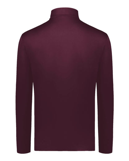 Holloway Men's CoolCore® Quarter-Zip Pullover 222140 #color_Maroon
