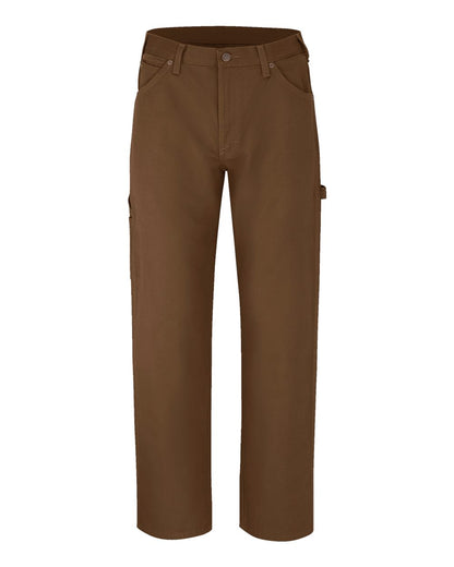 Dickies Men's Odd Sizes Duck Carpenter Jeans 1933ODD #color_Rinsed Timber - 30I