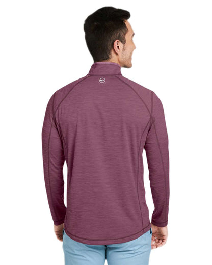vineyard vines Men's Sankaty Quarter-Zip Pullover K002709 #colormdl_Collegiate Burgundy