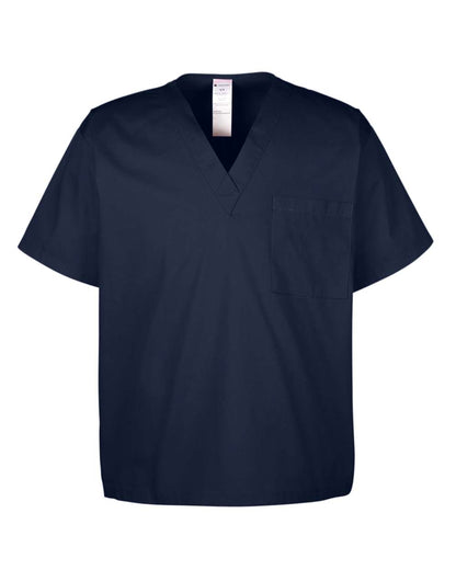 Harriton Unisex Restore Scrub Top M897 #color_Dark Navy