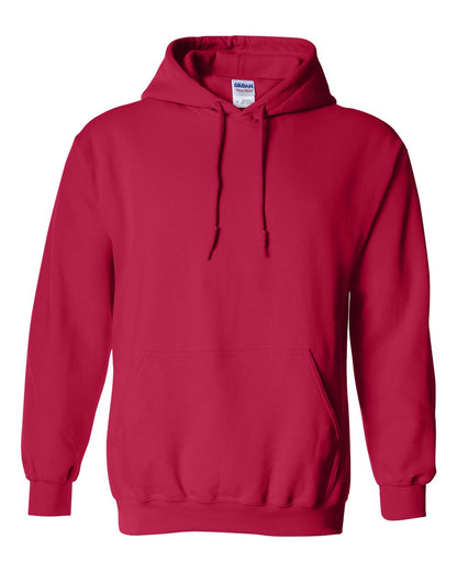 Gildan Unisex Heavy Blend™ Hooded Sweatshirt 18500 #color_Cherry Red
