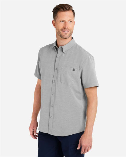 HUK Men's Kona Solid Shirt H150154 #colormdl_Harbor Mist