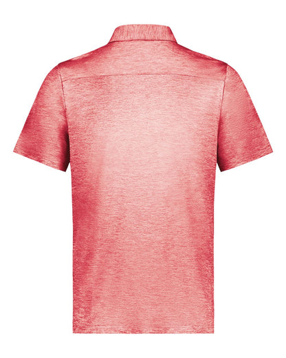 Holloway Electrify CoolCore® Men's Polo 222572 #color_Scarlet Heather