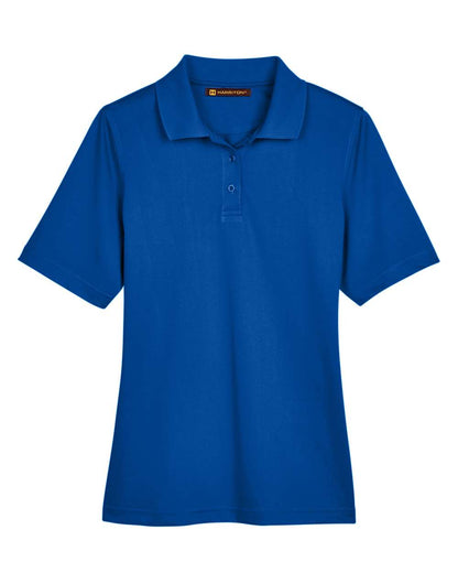 Harriton Women's Advantage Snag Protection Plus Polo M348W #color_True Royal