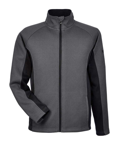 Spyder Men's Constant Full-Zip Sweater Fleece Jacket 187330 #color_Polar/ Black