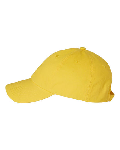 Valucap Bio-Washed Classic Dad Hat VC300A #color_Yellow