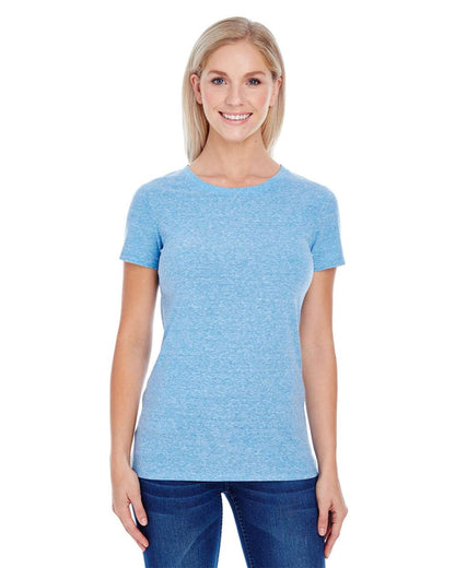 Threadfast Apparel Women's Tri-Blend T-Shirt 202A #colormdl_Royal Triblend