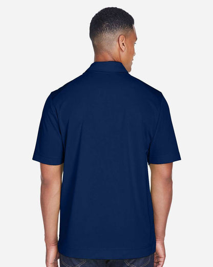 North End Men's Recycled Polyester Performance Pique Polo 88632 #colormdl_Night