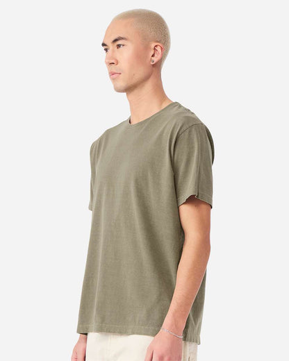 BELLA + CANVAS Unisex Heavyweight Garment-Dyed Tee 4810GD #colormdl_Washed Olive