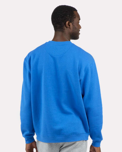 Boxercraft Fleece Crew Pullover BM5101 #colormdl_Collegiate Blue