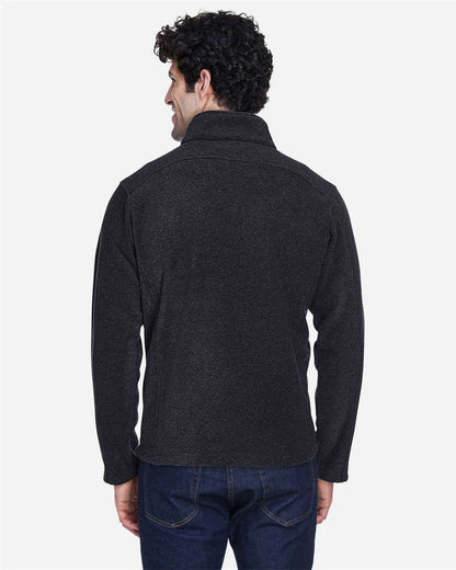 CORE365 Men's Journey Fleece Jacket 88190 #colormdl_Heather Charcoal