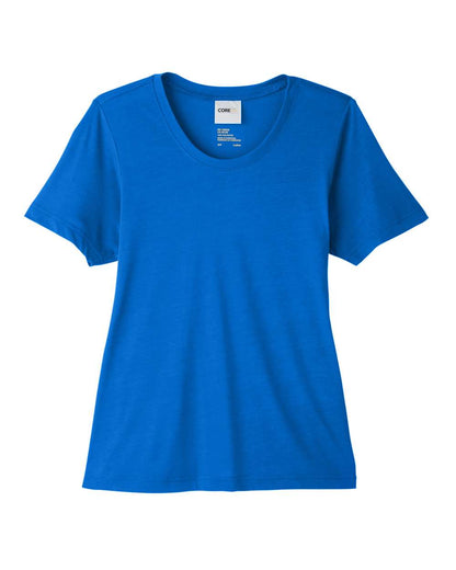 CORE365 Women's Fusion ChromaSoft™ Performance T-Shirt CE111W #color_True Royal