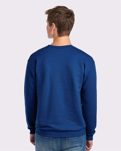JERZEES Unisex NuBlend® Crewneck Sweatshirt 562MR #colormdl_Royal