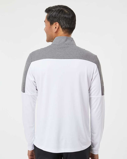 Adidas Lightweight Quarter-Zip Pullover A552 #colormdl_White/ Grey Three Melange