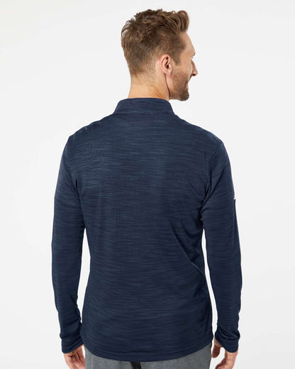 Adidas Lightweight Mélange Quarter-Zip Pullover A475 #colormdl_Collegiate Navy Melange