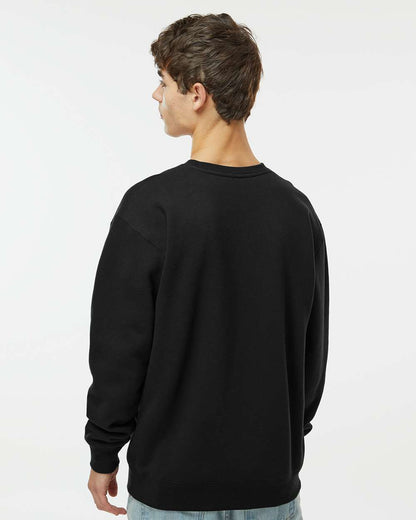 Independent Trading Co. Heavyweight Crewneck Sweatshirt IND3000 #colormdl_Black