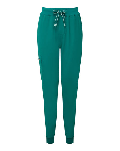 Onna Women's Energized Stretch Jogger Scrub Pants NN610 #color_Clean Green
