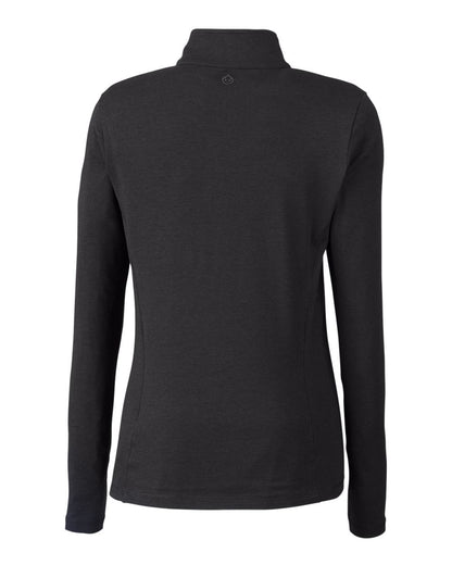 TASC Performance Inc Women's Recess Quarter-Zip Pullover TW300 #color_Black
