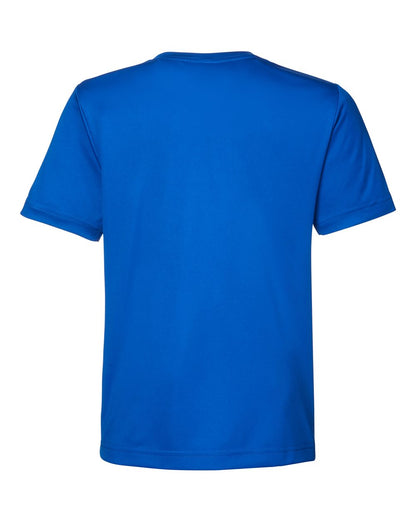 CORE365 Youth Capital Performance T-Shirt CE10Y #color_True Royal
