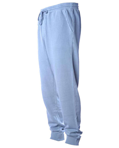 Independent Trading Co. Pigment-Dyed Fleece Pants PRM50PTPD #color_Pigment Light Blue