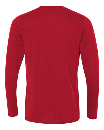 Gildan Unisex Performance® Long Sleeve T-Shirt 42400 #color_Red