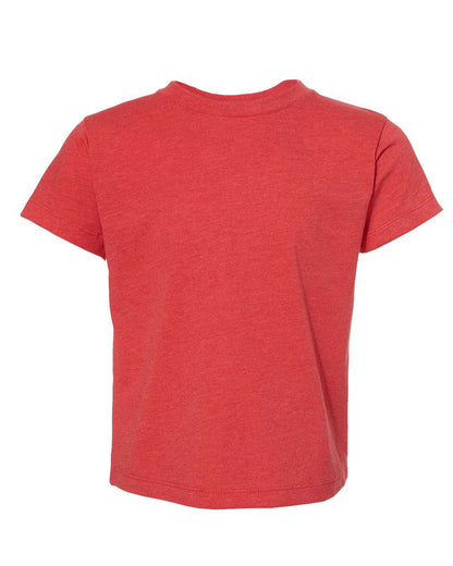 BELLA + CANVAS Toddler Jersey Tee 3001T #color_Heather Red