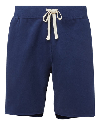 MV Sport Unisex Vintage Fleece Shorts 22743 #color_Vintage Blue