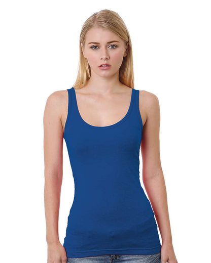 Bayside Women's USA-Made Tank Top 3410 #color_Royal Blue