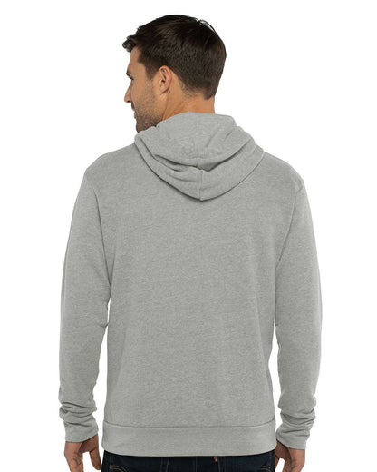 Next Level Laguna Sueded Hoodie 9304 #colormdl_Heather Grey