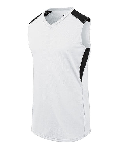 Augusta Sportswear Women's Dynamite Jersey 312162 #color_White/ Black/ White