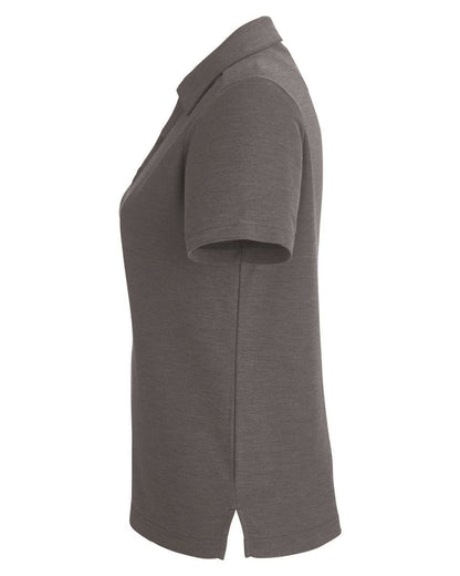 CORE365 Women's Fusion ChromaSoft™ Pique Polo CE112W #color_Carbon Heather