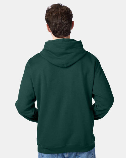 Hanes Unisex EcoSmart® Hooded Sweatshirt P170 #colormdl_Deep Forest