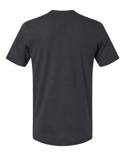 Tultex Combed CVC T-Shirt 602CVC #color_Heather Black